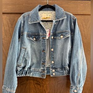 NWT Roxy Originals Up To Putty Denim Jacket
